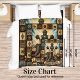 Guided By Faith, Western Theme - Personalized Western Outfit Blanket