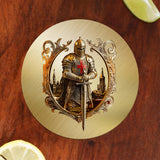 Knight Of God - Personalized Christian Whiskey Glass