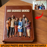 Dream Team - Personalized Colleague Leather Journal