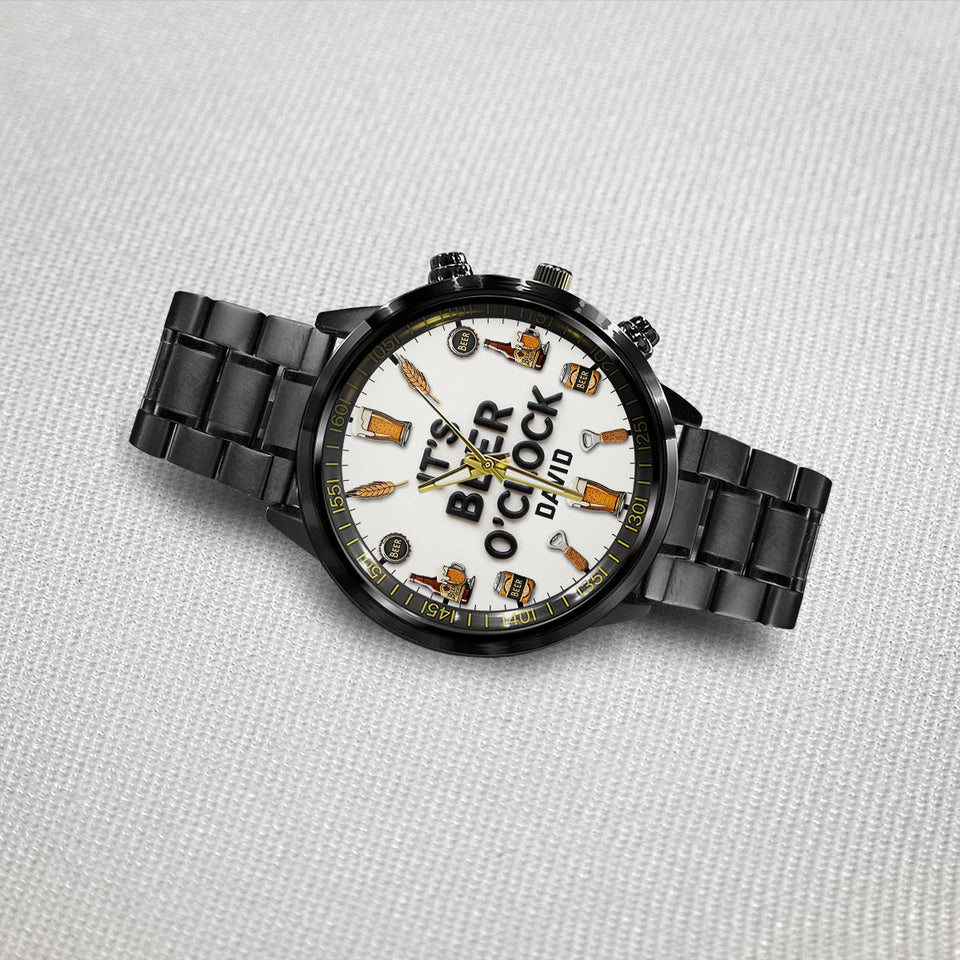 It's Beer Time - Personalized Beer Hand Watch