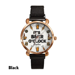 It's Beer Time - Personalized Beer Women Hand Watch