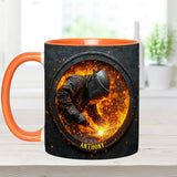 Gift For Welder Man - Personalized Welder Accent Mug