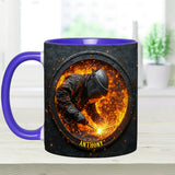 Gift For Welder Man - Personalized Welder Accent Mug