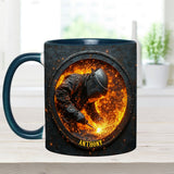 Gift For Welder Man - Personalized Welder Accent Mug