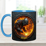 Gift For Welder Man - Personalized Welder Accent Mug
