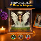 Custom Any Photo Always With You - Personalized Memorial 3D Memory Box