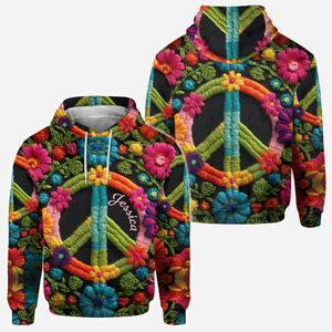 Hippie Soul - Personalized Hippie All Over Shirt