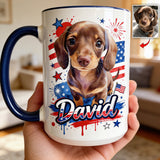 Love Dog - Personalized Dog Accent Mug