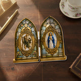 Pray For Us - Personalized Christian Acrylic Diptych