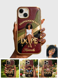 Happy Juneteeth, Black History, Black Pride - Personalized African American 3D Embossed Leather Phone Case