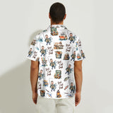 Reel Cool Dad - Personalized Fishing Hawaiian Shirt