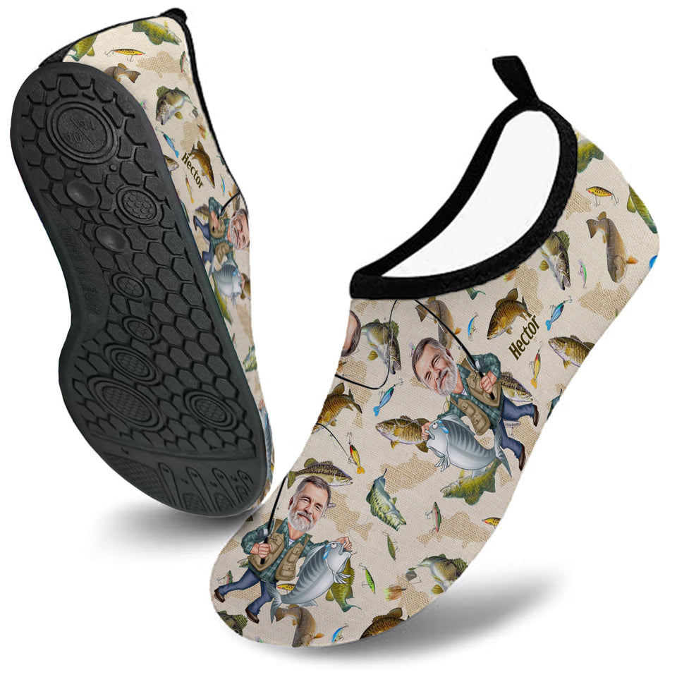Fishing Water Shoes - Personalized Fishing Water Shoes