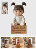 Thanks For Wiping My Bum - Personalized Newborn Paper Towel Stand