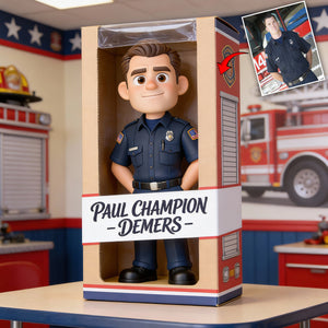 Firefighter Gift - Personalized Firefighter Custom Shaped Acrylic Plaque