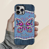 Beautiful Butterly - Personalized Butterfly Full Print Phone Case