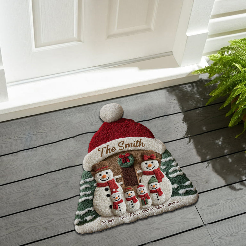 Our Family - Personalized Family Non-Slip Tufted Rug