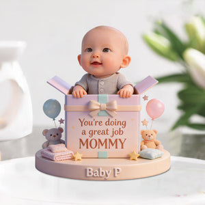 You're Doing A Great Job - Personalized Mother Custom Shaped Acrylic Plaque