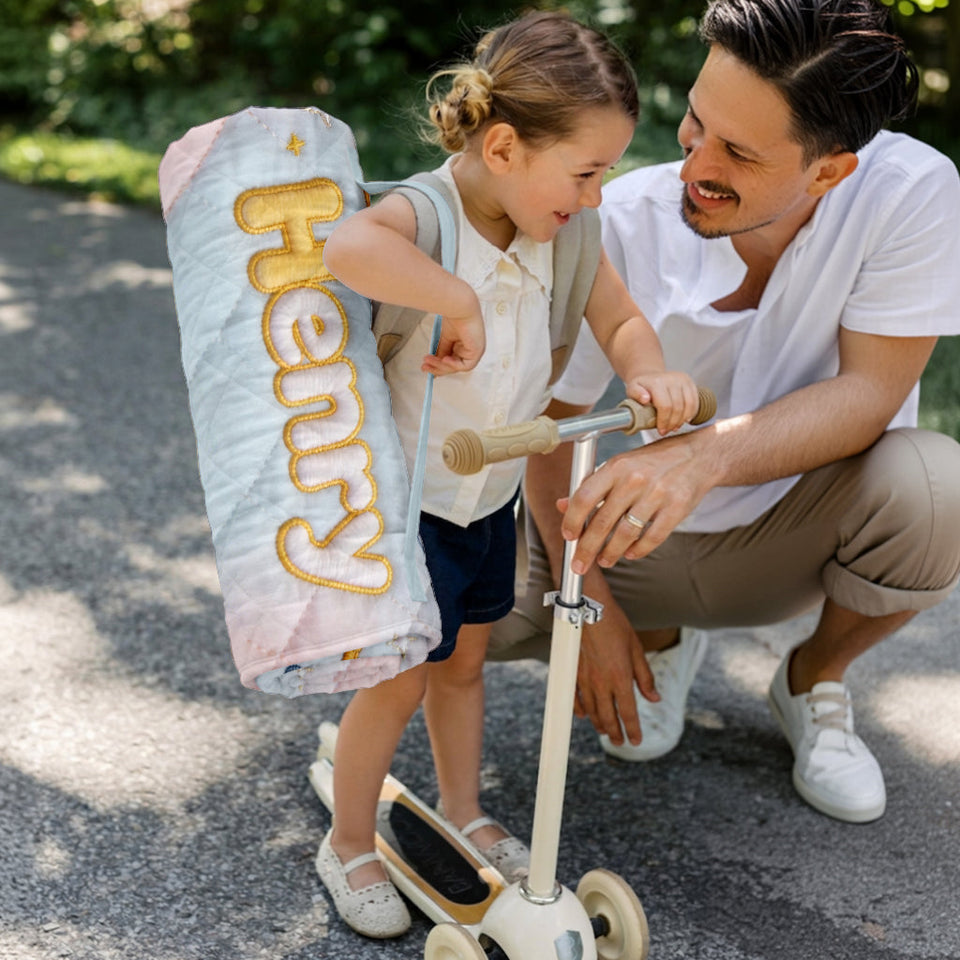 Good Night - Personalized Kid Nap Mat