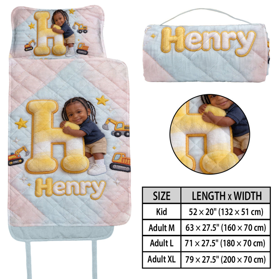 Good Night - Personalized Kid Nap Mat