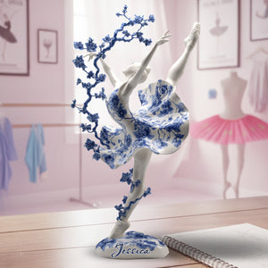 Ballet Dancer Ballerina Gift - Personalized Ballet Custom Shaped Acrylic Plaque