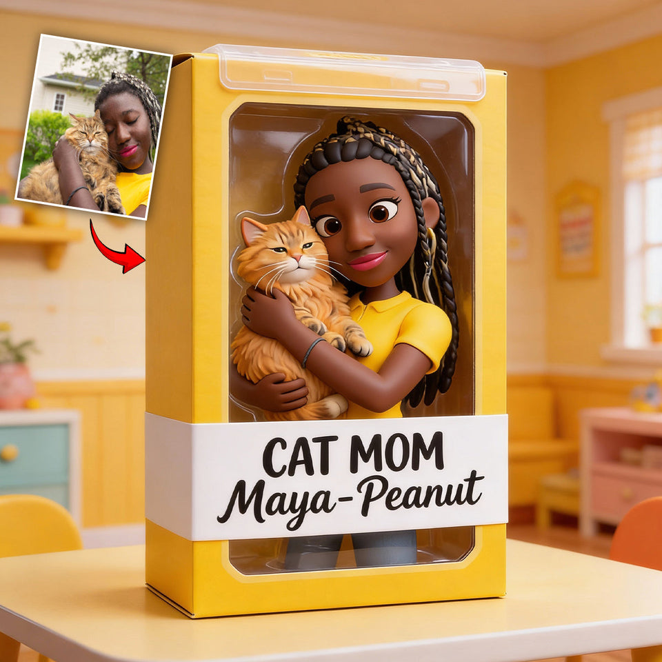 I Love Cats - Personalized Cat Custom Shaped Acrylic Plaque