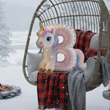 Perfect Gift For Kids - Personalized Kid Faux Fur Shaped Pillow