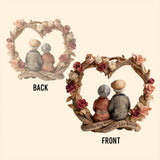 From Our First Kiss to Our Last Breath - Personalized Couple Custom Shaped Acrylic Plaque