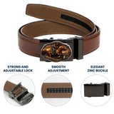 Dallas Cowboys, Western Theme - Personalized Western Outfit Leather Belt With Shaped Buckle