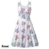 Love Turtles - Personalized Turtle Sleeveless Dress