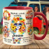 Hippie Soul - Personalized Hippie Accent Mug