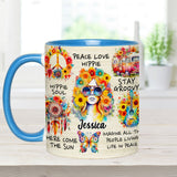 Hippie Soul - Personalized Hippie Accent Mug