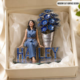 Custom Any Photo Perfect Birthday Gift - Personalized Birthday Custom Shaped Acrylic Plaque