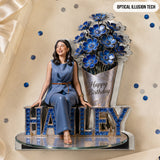 Custom Any Photo Perfect Birthday Gift - Personalized Birthday Custom Shaped Acrylic Plaque