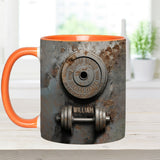 No Pain No Gain - Personalized Fitness Accent Mug