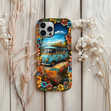 Hippie Van - Personalized Hippie Full Print Phone Case
