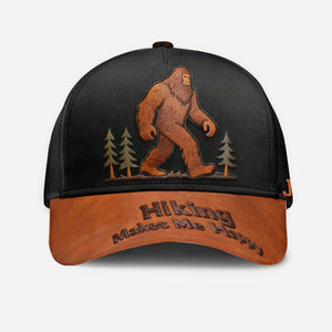 Hiking Makes Me Happy - Personalized Hiking Classic Cap