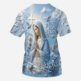 I Believe - Personalized Christian All Over Shirt