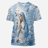 I Believe - Personalized Christian All Over Shirt