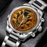 Golden Horse - Personalized Horse Hand Watch