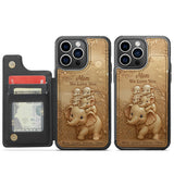 We Love You - Personalized Mother Fully Printed Wallet Phone Case
