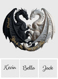 You & Me We Got This - Personalized Dragon Non-Slip Tufted Rug