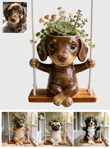 Pet Lovers - Personalized Dog Hanging Pot