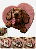 Gift for Pet Owner - Personalized Dog Non-Slip Tufted Rug