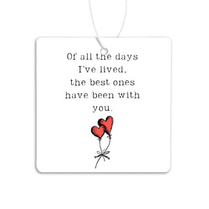 Square Cardboard Tag