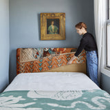 Horse Couple - Personalized Horse Headboard Slipcover
