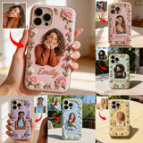 Birth Month Flower (Jan to Dec), Best Gift Idea - Personalized Birth Month Flower Full Print Phone Case