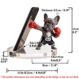 Gift For Pet Owner Dog Dad Dog Mom - Personalized Dog Phone/ Tablet Holder Stand