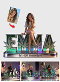 Custom Any Photo - Personalized Weed Custom Shaped Acrylic Plaque