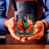 Biker Whiskey - Personalized Biker Whiskey Glass