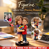 Autism Mom and Kid - Personalized Autism Awareness Premium 3D Figurine
